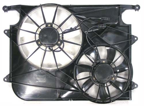 Ventilator radiator (cu carcasa) potrivit CHEVROLET CAPTIVA; OPEL ANTARA A 2.0D 08.06-