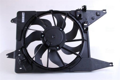 Ventilator radiator (cu carcasa) potrivit DACIA LOGAN, LOGAN EXPRESS, LOGAN MCV, SANDERO; RENAULT LOGAN I, SANDERO/STEPWAY I; VW PASSAT B6 1.2-2.0D 09.04-