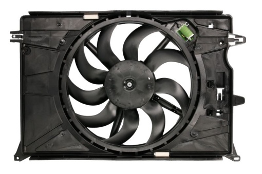 Ventilator radiator (cu carcasa) potrivit FIAT 500X; JEEP RENEGADE 1.3D/1.4/1.4LPG 07.14-