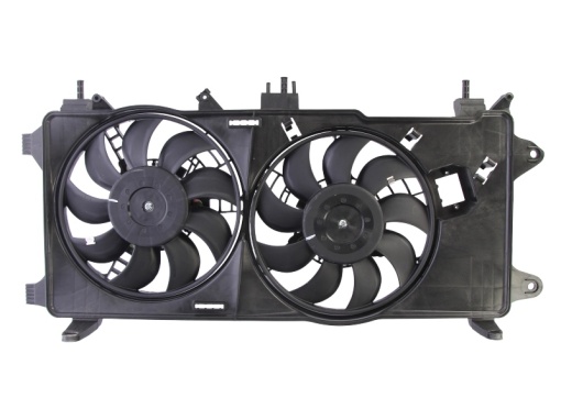 Ventilator radiator (cu carcasa) potrivit FIAT DOBLO, DOBLO/MINIVAN 1.3D/1.9D 10.01-