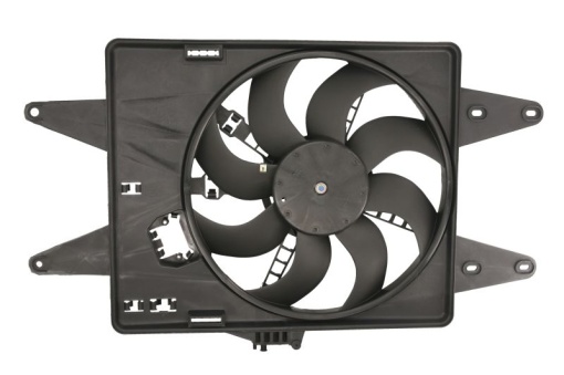 Ventilator radiator (cu carcasa) potrivit FIAT DOBLO, DOBLO/MINIVAN 1.6/1.6CNG 10.01- - Img 1