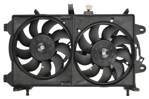 Ventilator radiator (cu carcasa) potrivit FIAT IDEA; LANCIA MUSA 1.3D/1.6D 10.04-