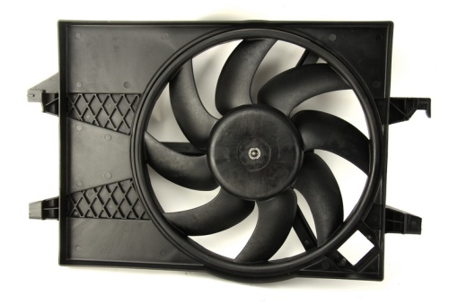 Ventilator radiator (cu carcasa) potrivit FORD FIESTA V 1.25/1.4D 11.01-06.08