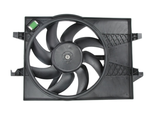 Ventilator radiator (cu carcasa) potrivit FORD FIESTA V, FUSION; MAZDA 2 1.2-1.6 11.01-12.12