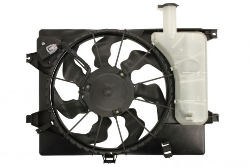 Ventilator radiator (cu carcasa) potrivit HYUNDAI ELANTRA V, I30; KIA CEE'D, CERATO III, PRO CEE'D 1.4/1.6/1.8 09.10-