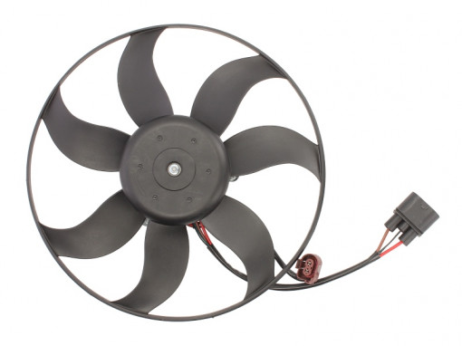 Ventilator radiator potrivit AUDI A3, TT; SEAT ALTEA, ALTEA XL, IBIZA IV, IBIZA IV SC, LEON, TOLEDO III; SKODA OCTAVIA II, SUPERB II; VW CADDY III, CADDY III/MINIVAN 1.4-3.6 02.03-