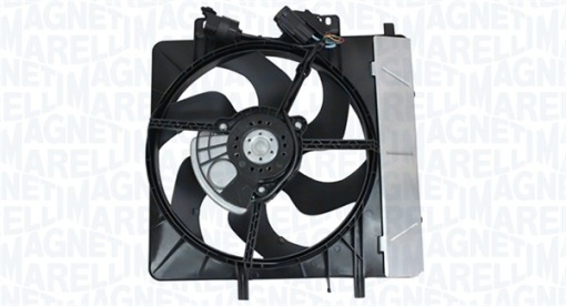 Ventilator radiator potrivit CITROEN C2, C2 ENTERPRISE, C3 I, C3 PLURIEL; PEUGEOT 1007 1.1-1.6D 02.02-