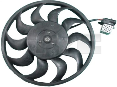 Ventilator radiator potrivit OPEL ASTRA H, ASTRA H GTC, ASTRA H/KOMBI, ZAFIRA B, ZAFIRA B/MINIVAN 1.3D-2.2 03.04-04.15