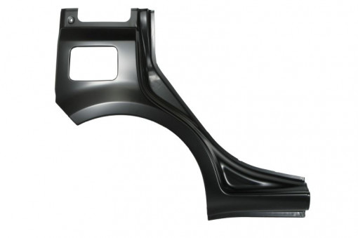 Aripa spate Dreapta cu o parte din pervaz lateral, otel potrivit FIAT PANDA, PANDA/HATCHBACK 09.03-02.12