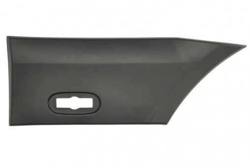 Bandou aripa spate stanga (fata, negru, model scurt; cu orificiu pentru lumina de degajare) potrivit MERCEDES SPRINTER 906 06.06-06.18