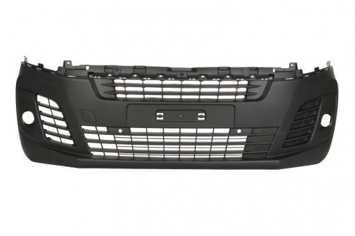 Bara fata cu locas proiector, cu locas senzorii parcare, negru potrivit CITROEN JUMPY II, JUMPY III, SPACETOURER; PEUGEOT EXPERT, EXPERT TEPEE 04.16-