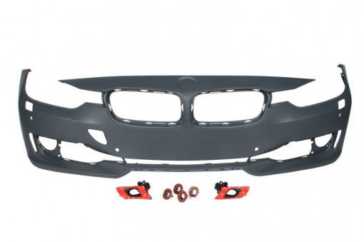 Bara fata LUXURY/MODERN/SPORT, cu locas spalator faruri, cu locas senzorii parcare, grunduit potrivit BMW 3 F30, F80, 3 F31 10.11-05.15