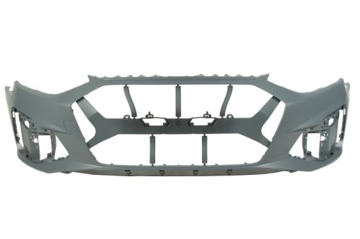Bara fata, S-LINE, cu capac carlig remorcare, numar locas senzor parcare: 2, grunduit potrivit AUDI A4 B9 05.19-