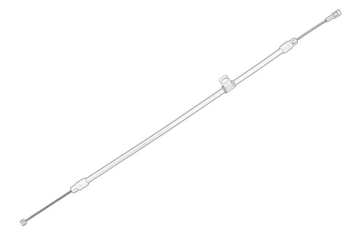 Cablu frana mana Spate potrivit JEEP COMMANDER, GRAND CHEROKEE III 3.0-6.1 10.04-