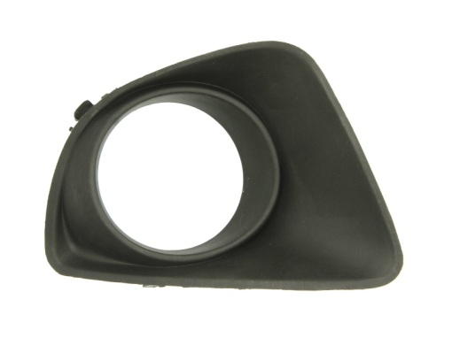Capac bara fata Dreapta cu locas lampa ceata, plastic, negru potrivit MAZDA 2 07.07-06.15 10.07-10.10