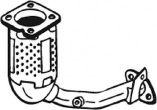 Catalizator potrivit PEUGEOT 206 1.4/1.4LPG 09.98-12.12