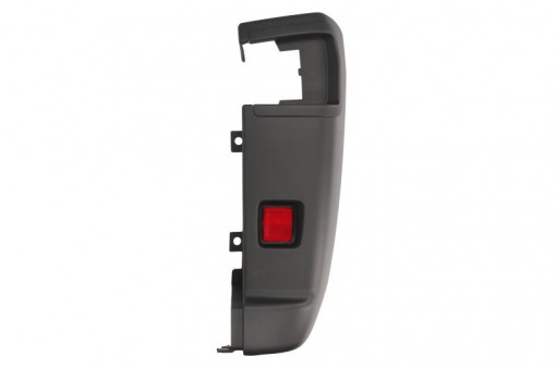 Colt bara protectie Spate Dreapta cu reflector; unghiul deschidere a usii 270, negru, TUV potrivit CITROEN JUMPER I, JUMPER II; FIAT DUCATO; PEUGEOT BOXER 04.06-08.14 - Img 1