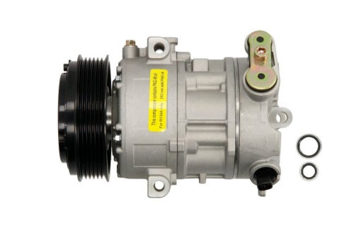 Compresor climatizare potrivit ALFA ROMEO MITO; CHEVROLET AVEO; CITROEN NEMO, NEMO/MINIVAN; FIAT DOBLO, DOBLO CARGO, FIORINO, FIORINO/MINIVAN, GRANDE PUNTO, LINEA, PUNTO 1.3D-1.7D 09.03-
