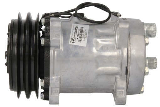 Compresor climatizare (R134a) potrivit CASE IH 436, 446, 525; DEUTZ FAHR 29.6, 29.6 LP, 35.7, 40.8, 40.9; LAMBORGHINI R 8.265; NEW HOLLAND FX300, FX375, FX450, TC52, TC54, TC56, 62, 63, 64, 65