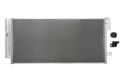 Condensator climatizare (cu uscator) potrivit ABARTH GRANDE PUNTO, PUNTO, PUNTO EVO; ALFA ROMEO GIULIETTA, GIULIETTA/HATCHBACK, MITO; FIAT BRAVO, BRAVO II, DOBLO, GRANDE PUNTO, LINEA, PUNTO 0.9-2.0D 10.05- - Img 1