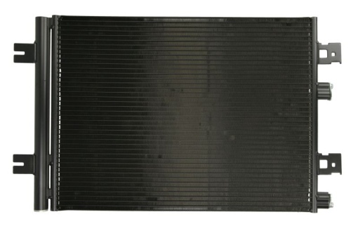 Condensator climatizare (cu uscator) potrivit DACIA DUSTER, DUSTER/SUV, LOGAN, LOGAN EXPRESS, LOGAN MCV, SANDERO; LADA LARGUS; RENAULT DUSTER, LOGAN I, SANDERO/STEPWAY I 1.2-1.6LPG 08.04-