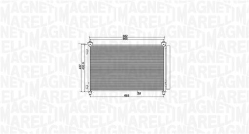 Condensator climatizare (cu uscator) potrivit MAZDA CX-9 3.7 01.07-