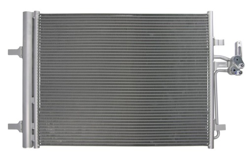 Condensator climatizare (cu uscator) potrivit VOLVO S60 II, S80 II, V40, V60 I, V70 III, V70 III/KOMBI, XC60 I, XC70 II; FORD GALAXY II, GALAXY MK II, MONDEO IV, MONDEO V, S-MAX 1.5-4.4 03.06-