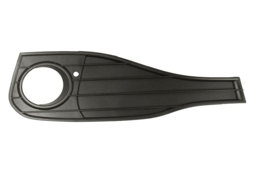 Element bara grila dreapta cu locas proiector plastic, negru, BASIS potrivit BMW 4 F32, F33, F82, F83, 4 GRAN COUPE F36 07.13-02.17 - Img 1