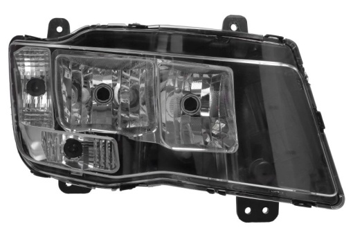 Far dreapta (2*H7, electric, cu motor, cu lumina de zi, culoare semnalizator: transparent) EURO 6 potrivit MAN TGL I, TGL II, TGM I, TGM II, TGS I, TGS II, TGX I, TGX II 08.12-