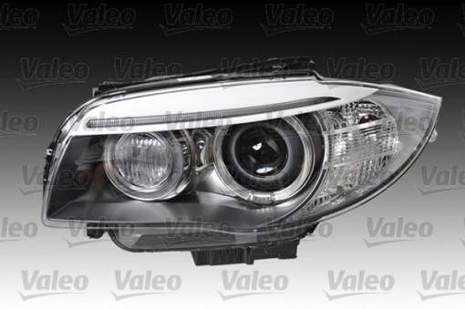 Far Dreapta (bi-xenon, D1/D1S, electric, cu motor, culoare semnalizator: transparent) potrivit BMW 1 (E81), 1 (E82), 1 (E87), 1 (E88) 03.11-12.13