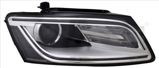 Far Dreapta (D3S/LED, electric, cu motor) potrivit AUDI Q5 06.12-10.16