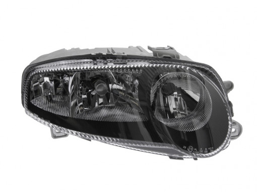 Far dreapta (H1/H7, reglaj electric, fundal negru) ALFA ROMEO 147 2001-2004