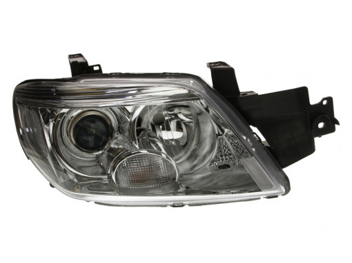 Far Dreapta (H1/HB4, manual, fara motoras, culoare insertie: cromat) potrivit MITSUBISHI OUTLANDER I 01.05-03.07