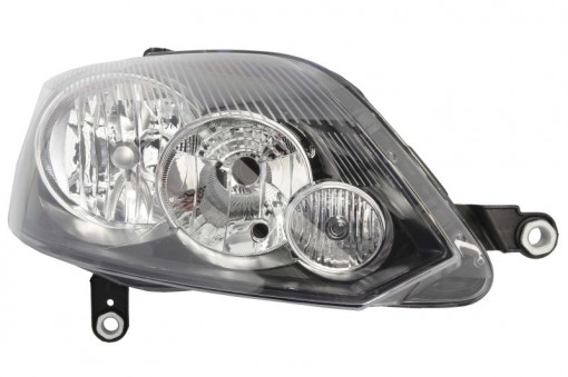 Far Dreapta (H15/H7, electric, cu motor, culoare insertie: negru) potrivit VW GOLF PLUS V