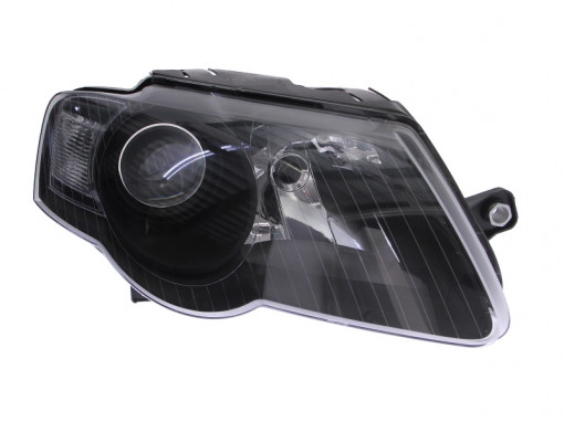 Far dreapta H7, electric, cu motoras, interior negru VW PASSAT B6 intre 2005-2010