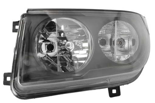 Far dreapta (H7/H7/PY21W/W21, electric, cu motor) potrivit VW CRAFTER 2E 07.11-12.16