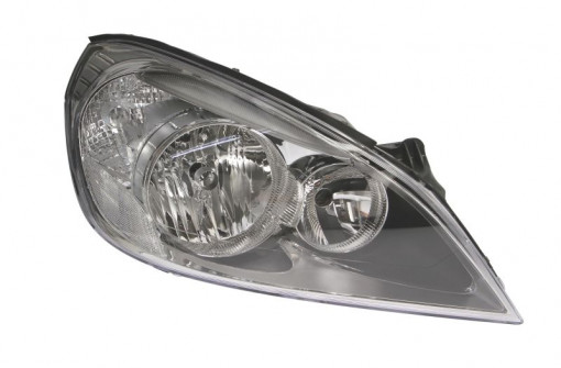 Far Dreapta (H7/H9/LED, electric, cu motor, culoare insertie: cromat, culoare semnalizator: alb) potrivit VOLVO S60 II, V60 I