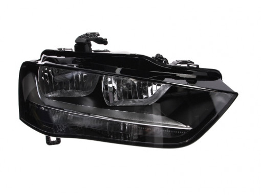 Far Dreapta (halogen, H7/H7, electric, cu motor, bec) potrivit AUDI A4 ALLROAD B8, A4 B8 -05.16