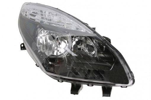 Far Dreapta (halogen, H7/W5W, electric, fara motoras, culoare semnalizator: transparent) potrivit RENAULT GRAND SCENIC III, SCENIC III -01.12
