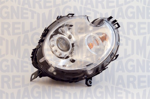 Far Dreapta (xenon, D1S, automat, cu motor, culoare insertie: cromat, culoare semnalizator: alb) potrivit MINI (R56), (R57), (R58), (R59), CLUBMAN (R55), CLUBVAN (R55)