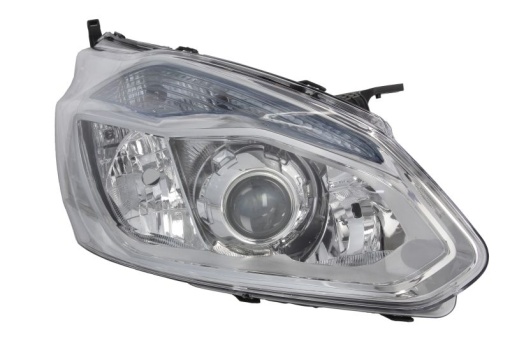 Far fata Dreapta (H1/H15/H7, electric, cu motor, culoare insertie: cromat) potrivit FORD TOURNEO CUSTOM V362, TRANSIT CUSTOM V362 -07.18