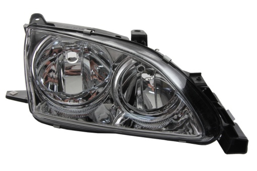 Far fata Dreapta (H1/H7, electric, fara motoras, culoare insert: cromat) potrivit TOYOTA AVENSIS -03.03