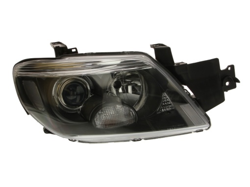 Far fata Dreapta (H1/HB3, electric, fara motoras, culoare insert: negru) potrivit MITSUBISHI OUTLANDER I