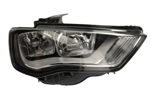 Far fata Dreapta (H15/H7/PWY24W/W5W, electric, cu motor) potrivit AUDI A3