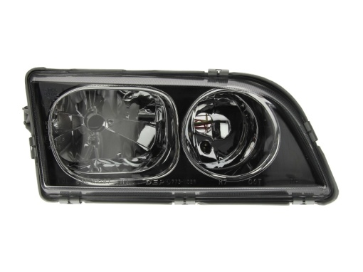 Far fata Dreapta (H7, electric, fara motoras, culoare insert: cromat/negru) potrivit VOLVO S40 I, V40 01.03-