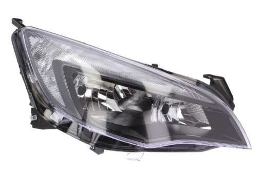 Far fata Dreapta (H7/H7, electric, cu motor, culoare insert: negru) potrivit OPEL ASTRA J, ASTRA J GTC