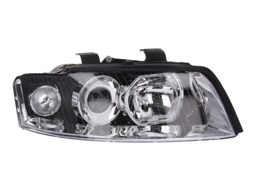 Far fata Dreapta (H7/H7, electric, fara motoras, culoare semnalizator: transparent) potrivit AUDI A4 B6 01.01-12.04