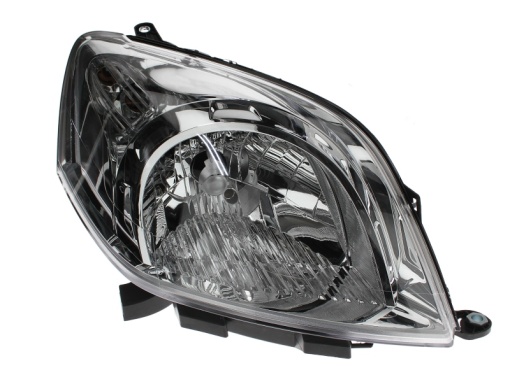 Far fata Dreapta (halogen, H4/PY21W/W5W, electric, cu motor, culoare insert: cromat, culoare semnalizator: transparent) potrivit CITROEN NEMO, NEMO/MINIVAN; FIAT FIORINO/MINIVAN 01.08-