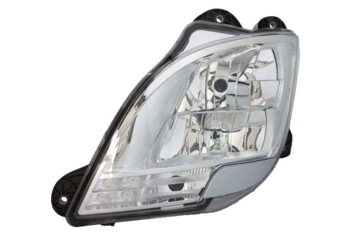 Far fata Stanga (H1/H7/LED/PY21W, manual, culoare insert: cromat, culoare semnalizator: transparent) potrivit DAF CF, XF 106 10.12-