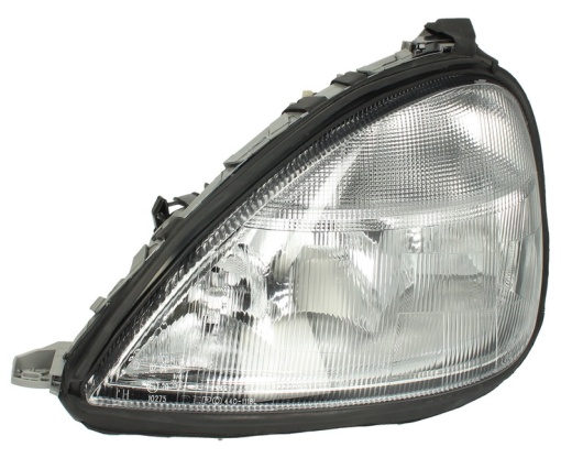 Far fata Stanga (H1/H7/PY21W/W5W, electric, fara motoras, bec, culoare insert: argintiu, culoare semnalizator: alb) potrivit MERCEDES A (W168) 01.97-12.01